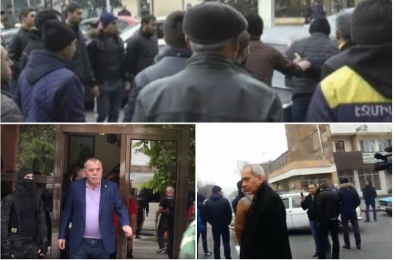 Էջմիածնում կրկին բողոքի ակցիա է իրականացվում՝ ընդդեմ Մանվել Գրիգորյանի ազատ արձակման