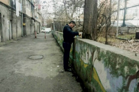 Անհայտ անձը բակի ծառերից մեկի բնամասում անցքեր է բացել և լցրել դրանք անհայտ ծագման հեղուկով. քաղաքապետարան (լուսանկարներ)