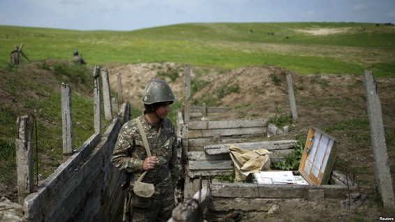 В Карабахе ранен армянский военнослужащий