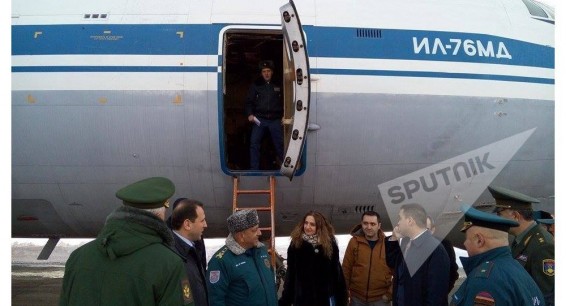 Армения и Россия начали доставку гуманитарной помощи иранцам, пострадавшим от наводнений