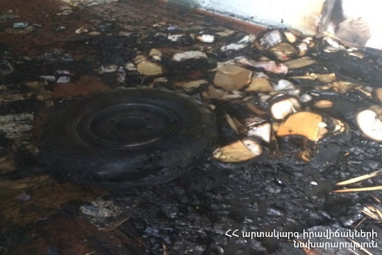 Հրդեհ է բռնկվել Աշտարակ քաղաքում․ Հրդեհի հետևանքով տուժածներ չկան