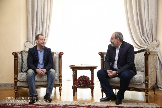 Հույս ունեմ, որ Հայաստանի նախագահությունը Եվրասիական միությունում կլինի բացարձակ հաջող. Մեդվեդև