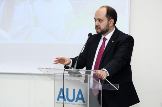 Կրթական համակարգը պետք է լինի արդար, կրթությունը՝ հասանելի. Արայիկ Հարությունյանը դասախոսություն է կարդացել Ամերիկյան համալսարանում