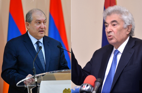 Նախագահ Արմեն Սարգսյանը հեռախոսազրույց է ունեցել ԲԴԽ նախագահ Գագիկ Հարությունյանի հետ
