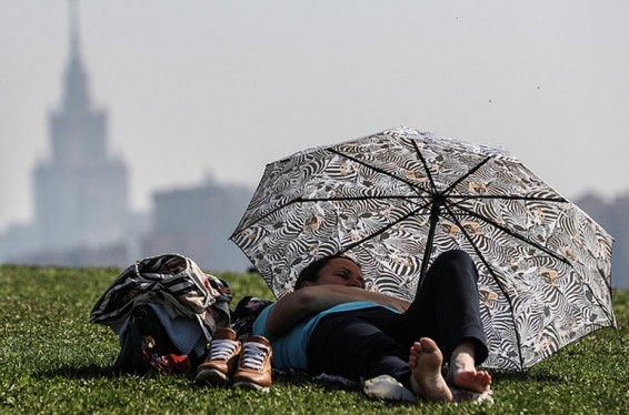 Օդերևութաբանները անոմալ շոգ եղանակ են կանխատեսել Մոսկվայում