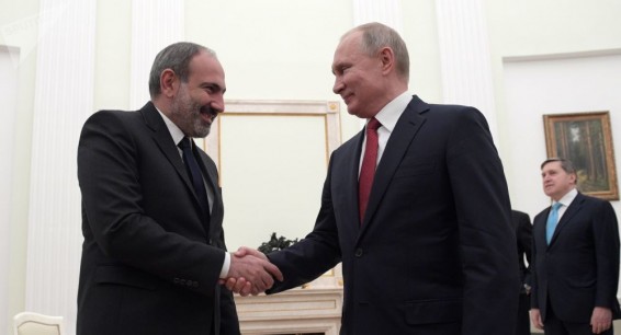 Никол Пашинян встретится с Владимиром Путиным на международном экономическом форуме