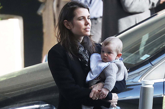 Մոնակոյի արքայադուստրը գաղտնի մկրտել է որդուն