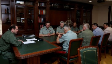 ՀՀ ՊՆ-ում կայացել է ԱՊՀ ՊՆԽ առընթեր դաշտային վարժվածության հարցերով համադրման կոմիտեի նիստը