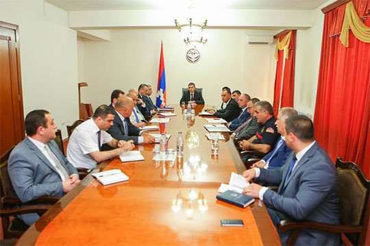 Արցախի պետնախարարն անցկացրել է համահայկական 7-րդ ամառային խաղերի կազմակերպչական աշխատանքներին նվիրված խորհրդակցություն