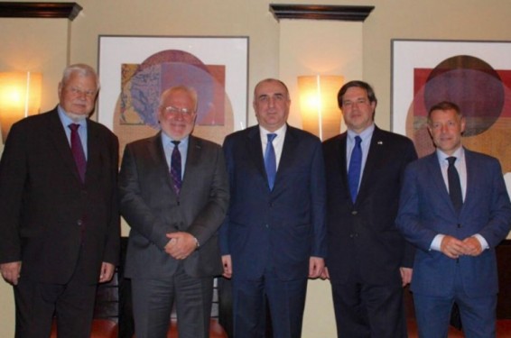 Մամեդյարովը Վաշինգտոնում հանդիպել է ԵԱՀԿ ՄԽ համանախագահների հետ