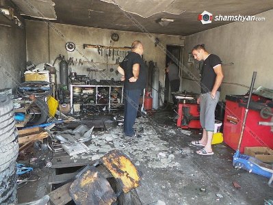 Գեղանիստ գյուղի արհեստանոցներից մեկում ուժեղ պայթյուն է որոտացել. երկու մարդու հասցրել են հիվանդանոց