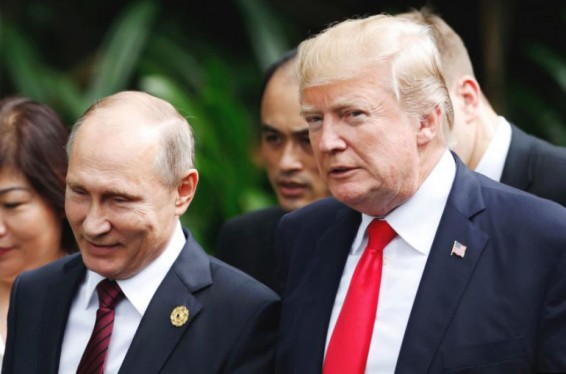 Թրամփը երկու անգամ կատակել է Պուտինի հետ հանդիպմանը