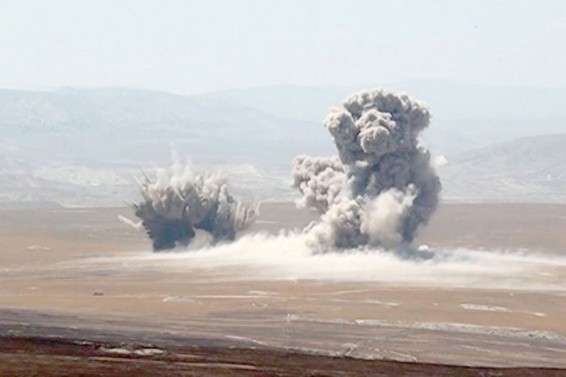 Ադրբեջանի ՌՕՈՒ գրոհիչները վարժանքներ են իրականացրել՝ մարտական հրաձգությամբ