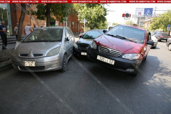 Երևանում ավտոմեքենաներ են բախվել, տուժածներ չկան