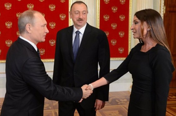 Պուտինը Բարեկամության շքանշանով է պարգևատրել Մեհրիբան Ալիևային