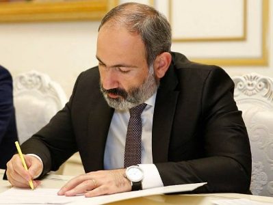 Նիկոլ Փաշինյանը նոր որոշում է ստորագրել