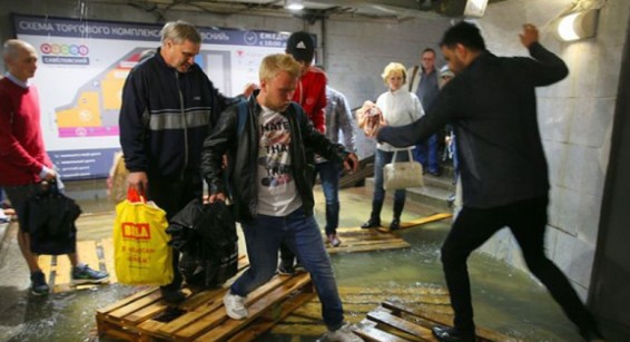 Մոսկվայի 45 փողոցների երթևեկելի մասը ջրածածկ է եղել անձրևից