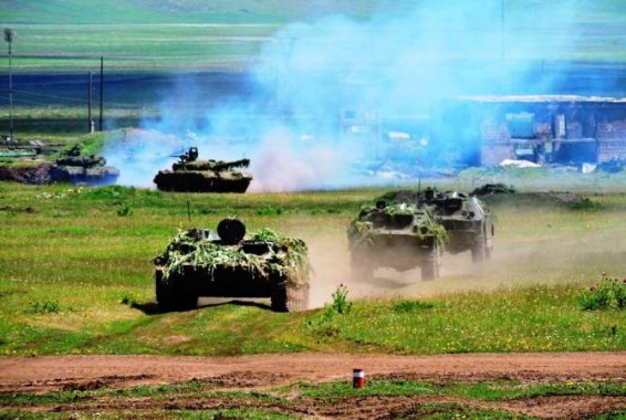В Армении стартовало совместное российско-армянское двустороннее батальонное тактическое учение