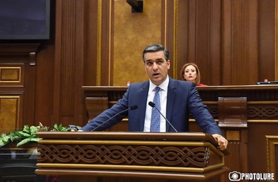 Արման Թաթոյանը «Հյուսիսային պողոտա» և «Կասկադ» ծրագրերով սեփականության վերաբաշխումը համարում է անթույլատրելի