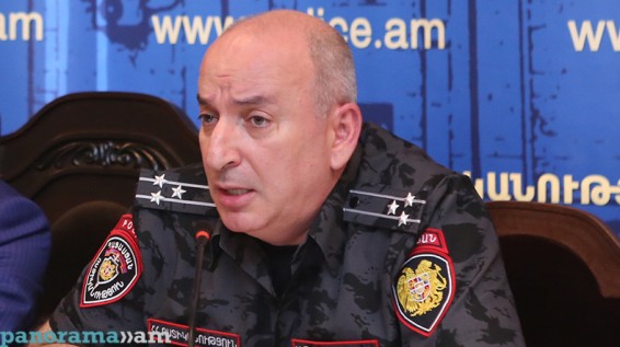 И.о. начальника полиции Армении: Поднять руку на полицейского – все равно, что поднять руку на государство