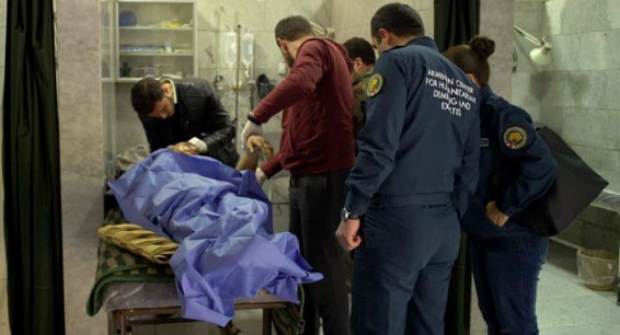 Армянские врачи передали военному госпиталю Алеппо медицинские принадлежности
