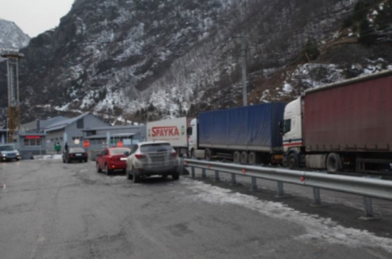 Ստեփանծմինդա-Լարս ճանապարհը բեռնատարների համար փակ է