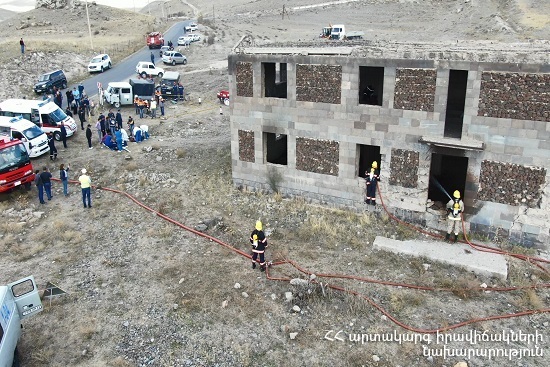 ԱԻՆ ուսումնավարժանք՝ Սիսիան, Կապան և Ախթալա համայնքներում