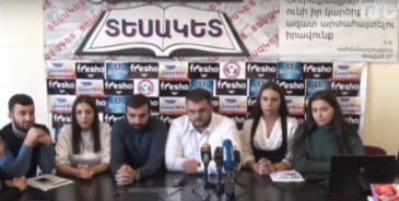 Արայիկ Հարությունյանի հրաժարականը պահանջող ԵՊՀ ուսանողների ասուլիսը՝ ուղիղ
