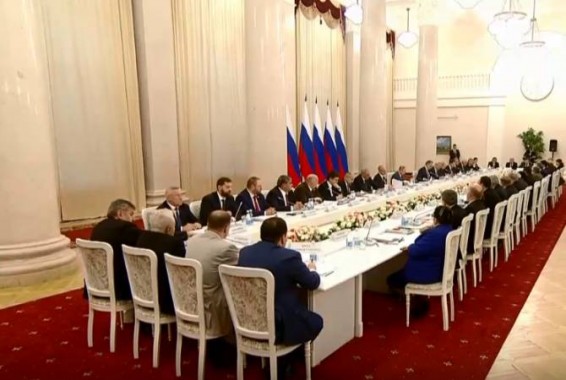 Ара Абрамян принимает участие в заседании Совета по межнациональным отношениям при президенте РФ