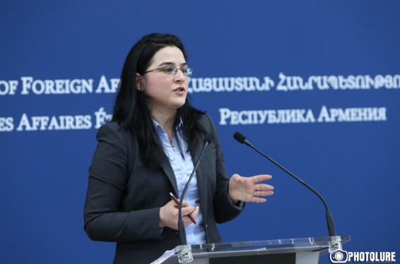 Արցախի ու Հայաստանի պարագայում սպառնալիքի լեզուն չի գործելու. Ադրբեջանական կողմը ընկալումների հետ կապված խնդիրներ ունի. ՀՀ ԱԳՆ խոսնակ