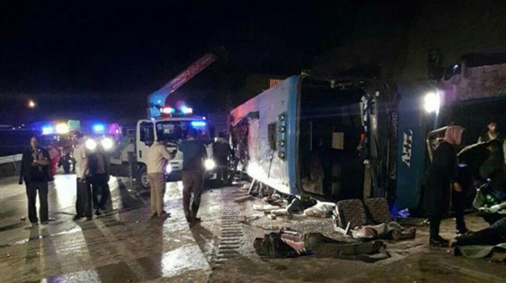 ДТП с автобусом в Иране: 19 человек погибли, более 20 пострадали