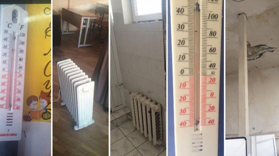 В Армении в школах зафиксированы нарушения по части обеспечения необходимой температуры