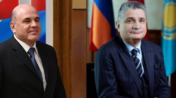 Премьер-министр России наградил Тиграна Саркисяна медалью Столыпина I степени