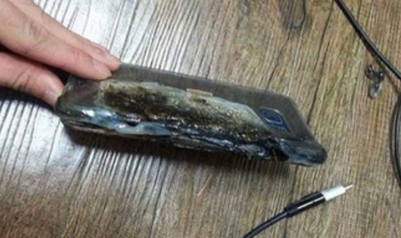 Samsung-ի նորագույն ֆլագմանը պայթել է լիցքավորելիս