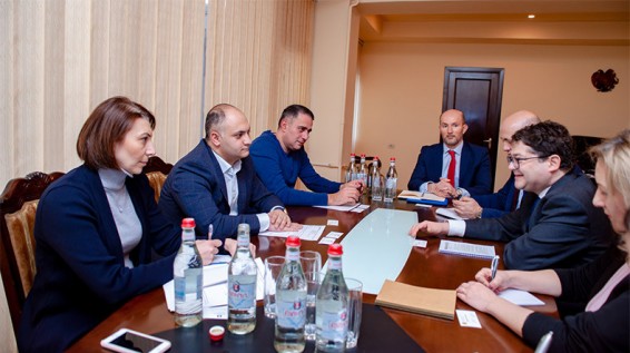 Գեղամ Գևորգյանն ընդունել է ՎԶԵԲ փոխնախագահի գլխավորած պատվիրակությանը