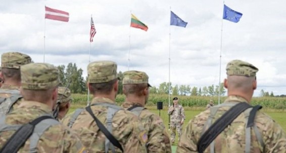 Под Тукумсом прошли учения с участием американских военных Strong Guard 2016