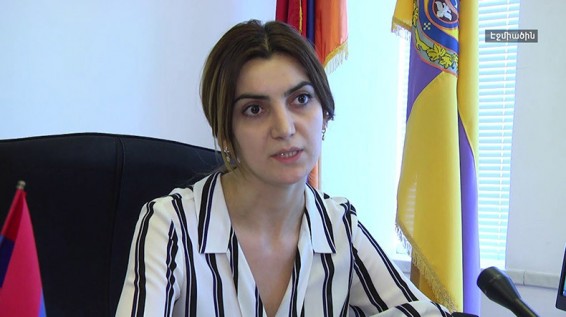 Диана Гаспарян призвала жителей Эчмиадзина не выходить из дома без крайней необходимости