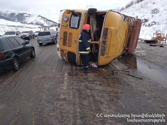 ԱԻՆ-ը հրապարակել է Վանաձոր-Սպիտակ ավտոճանապարհին վթարից տուծաժ քաղաքացիների անունները