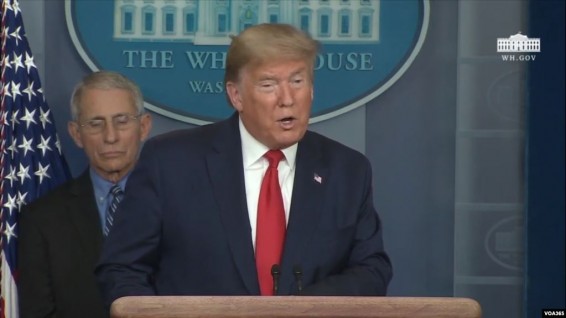 Президент Трамп объявил чрезвычайное положение в Техасе
