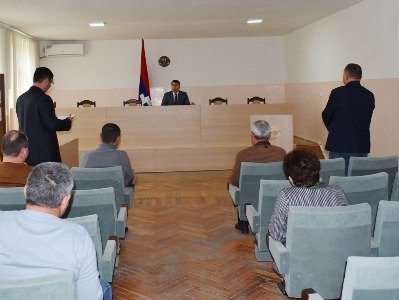 Արցախի Մարտունու շրջվարչակազմում հրավիրվել է խորհրդակցություն. Օրակարգում կորոնավիրուսի դեմ պայքարն է