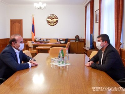 Արցախի նախագահը հանդիպել է Հովիկ Աբրահամյանի հետ