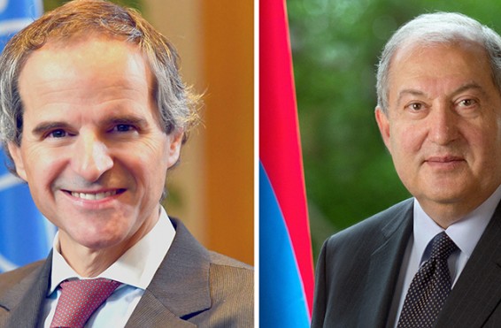 Արմեն Սարգսյանը ՄԱԳԱՏԷ-ի գլխավոր տնօրեն Ռաֆայել Գրոսիին հրավիրել է մասնակցելու «Մտքերի հայկական գագաթնաժողով»-ին