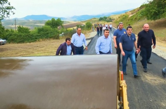 Արցախում ճանապարհաշինական ակտիվ աշխատանքներ են իրականացվում․ Արցախի նախագահ