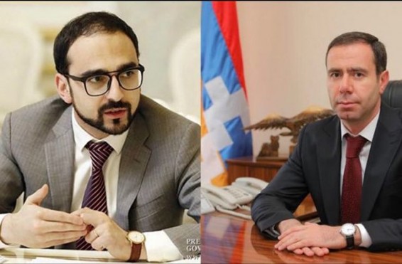 ԱՀ գյուղատնտեսության նախարար Աշոտ Բախշիյանը հանդիպել է ՀՀ փոխվարչապետ Տիգրան Ավինյանի հետ