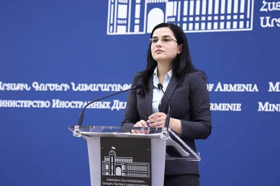 ՀՀ ԱԳ նախարարը կապի մեջ է ԵԱՀԿ Մինսկի խմբի համանախագահության հետ. Աննա Նաղդալյան