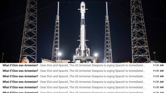 Հայերը Իլոն Մասկի SpaceX-ին կոչ են անում չեղարկել Թուրքիայի ռեժիմի հետ արբանյակային գործարքը. TechCrunch