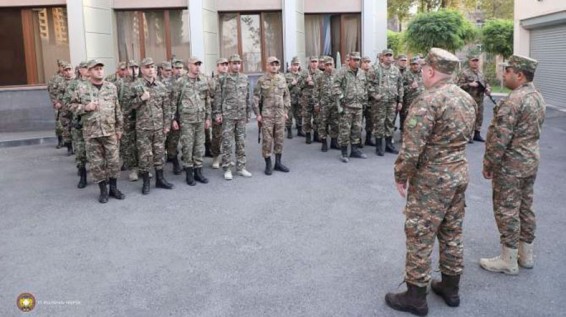 ՔԿ նախագահը քննիչների կամավորական վաշտի հետ մեկնել է առաջնագիծ
