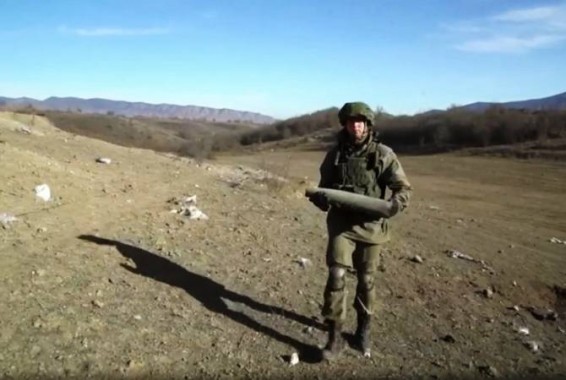 Российские миротворцы в Арцахе разминировали около 479,2 га территорий