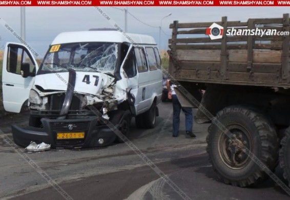 Վթարի է ենթարկվել 47 համարի երթուղինը. 3 ուղևոր հոսպիտալացվել է «Էրեբունի» ԲԿ