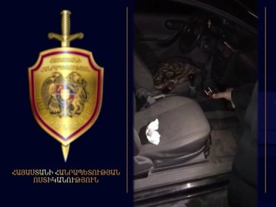 Թալինի բաժին բերման ենթարկվածների մեքենայում մարիխուանա է հայտնաբերվել